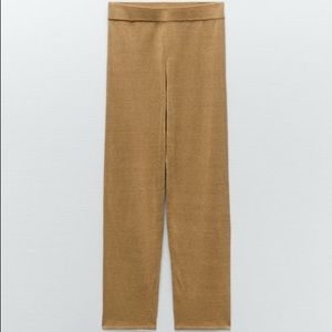 Zara Knit Linen Pants